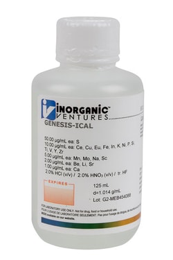 Inorganic Ventures SPECTRO GENESIS ICAL STD 125mL