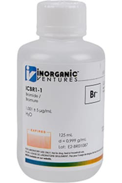 Inorganic Ventures 1000µg/mL BROMIDE 125mL
