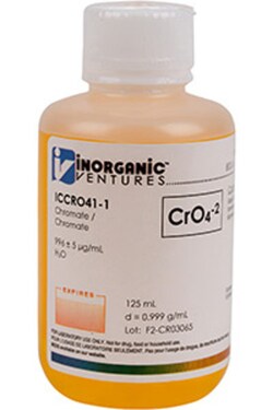 Inorganic Ventures 1000µg/mL CHROMATE 125mL