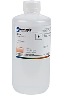 Inorganic Ventures 1000µg/mL FLUORIDE 500mL