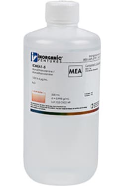Inorganic Ventures 1000ug mL MEA 500mL (Inorganic Ventures), Quantity: