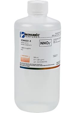 Inorganic Ventures 1000µg/mL NITRITE AS N 500mL