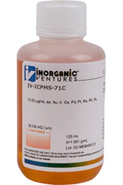 Inorganic Ventures&nbsp;ICP MS PRECIOUS MTLS STD 125mL