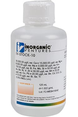 Inorganic Ventures ICP CALIBRATION STD SURFACE