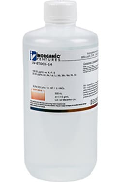 Inorganic Ventures ICP WAVELENGTH CAL STD 2 500mL, Quantity: Each of 1
