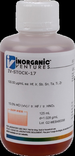 Inorganic Ventures ICP CAL STD HCl SOLUBLE ELEMEN (Inorganic Ventures),