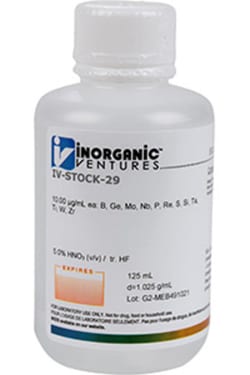 Inorganic Ventures&nbsp;ICP MS CALIBRATION STD 125mL