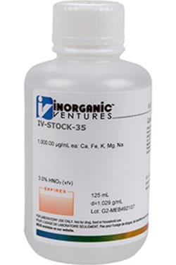 Inorganic Ventures ICP CALIBRATION STD 35 125mL (Inorganic Ventures), Quantity: