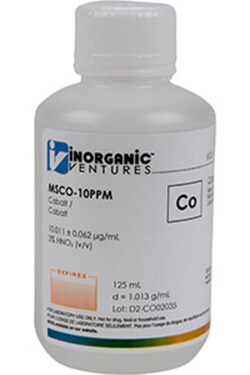 Inorganic Ventures&nbsp;10µg/mL COBALT 125mL