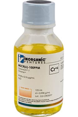 Inorganic Ventures 100µg/mL CHROMIUM 6 125mL