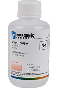Inorganic Ventures 100µg/mL SODIUM 125mL