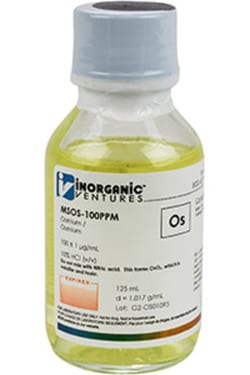 Inorganic Ventures 100µg/mL OSMIUM 125mL