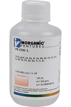 Inorganic Ventures&nbsp;PERKINELMER CHK STD 125mL