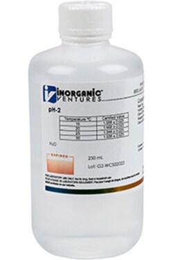 Inorganic Ventures&nbsp;pH 2 CALIBRATION STD 250mL
