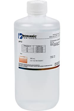 Inorganic Ventures pH 3 CALIBRATION STD 500mL, Quantity: Each of 1