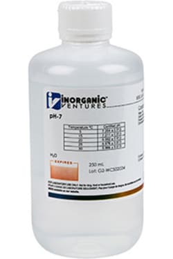 Inorganic Ventures pH 7 CALIBRATION STD 250mL, Quantity: Each of 1