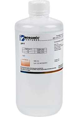 Inorganic Ventures pH 9 CALIBRATION STD 500mL, Quantity: Each of 1