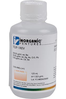 Inorganic Ventures&nbsp;TCLP STANDARD 125mL
