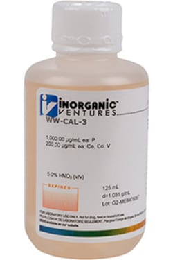 Inorganic Ventures&nbsp;200.7WW CAL SOLUTION 3 125mL