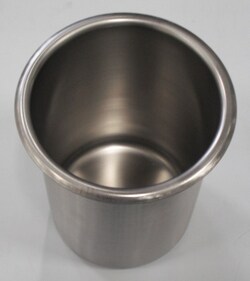 Thermo Scientific Tank, SS, 4.125 x 5.75 H, 1.25 Q, Quantity: Each of 1