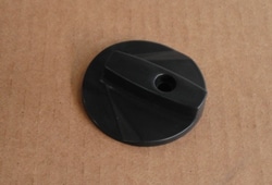 Thermo Scientific Molded Knob Black Acetal, Quantity: Each of 1