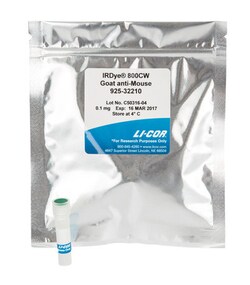 LICOR IRDye 800CW Goat anti-Mouse IgG Secondary Antibody (0.1 mg), Quantity: