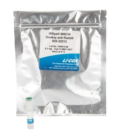 LICOR IRDye 800CW Donkey anti-Rabbit IgG Secondary Antibody (0.1 mg), Quantity: