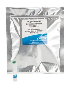 LICOR&nbsp;IRDye 800CW Donkey anti-Goat IgG Secondary Antibody (0.1 mg)