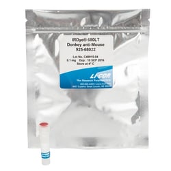 LICOR&nbsp;IRDye 680LT Donkey anti-Mouse IgG Secondary Antibody (0.1 mg)