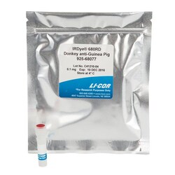 LICOR&nbsp;IRDye 680RD Donkey anti-Guinea Pig IgG Secondary Antibody (0.1 mg)