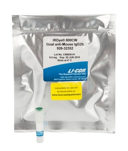 LICOR IRDye 800CW Goat anti-Mouse IgG2b-Specific Secondary Antibody (0.5