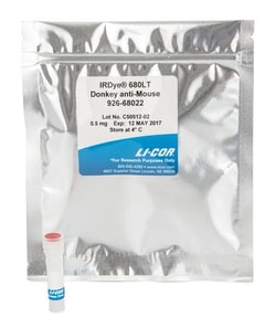 LICOR&nbsp;IRDye 680LT Donkey anti-Mouse IgG Secondary Antibody (0.5 mg)
