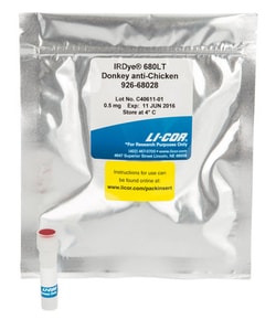 LICOR&nbsp;IRDye 680LT Donkey anti-Chicken Secondary Antibody (0.5 mg)