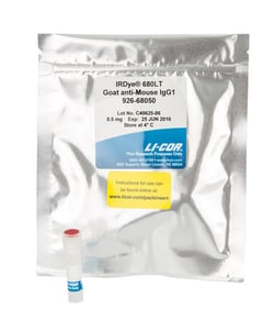 LICOR IRDye 680LT Goat anti-Mouse IgG1-Specific Secondary Antibody (0.5