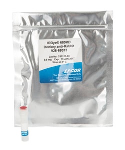 LICOR&nbsp;IRDye 680RD Donkey anti-Rabbit IgG Secondary Antibody (0.5 mg)