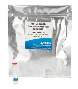LICOR IRDye 680RD Goat anti-Mouse IgM ( chain specific) Secondary Antibody