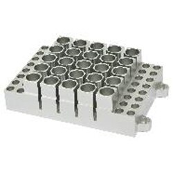 G-Biosciences 32 x 0.2ml & 25 x 1.5ml Tube Block for Incubating Shakers,