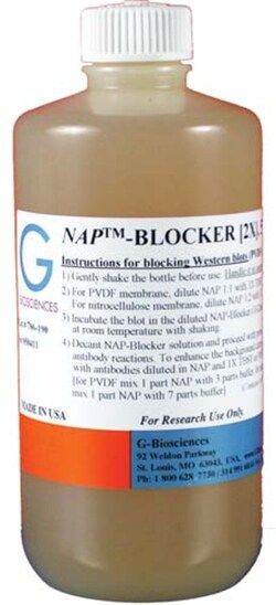 G-Biosciences NAP-BLOCKER in PBS [2X], 2 x 500ml, Quantity: Each of 1