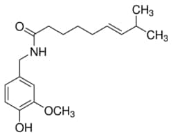 Sigma Aldrich Fine Chemicals Biosciences&nbsp;Capsaicin | 404-86-4 | MFCD00017259 | 100mg