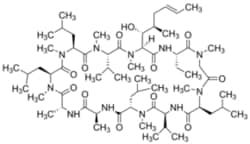 Sigma Aldrich Fine Chemicals Biosciences&nbsp;Cyclosporin A 98.5-101.5% (on dried basis) | 59865-13-3 | MFCD00274558 | 25MG