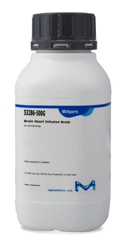 Sigma Aldrich Fine Chemicals Biosciences Brain Heart Infusion Broth suitable