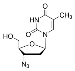 Sigma Aldrich Fine Chemicals Biosciences&nbsp;3′-Azido-3′-Deoxythymidine | 30516-87-1 | MFCD00006536 | 25mg