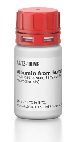 Sigma Aldrich Fine Chemicals Biosciences Albumin from human serum | 70024-90-7 | MFCD00081418 | 100mg