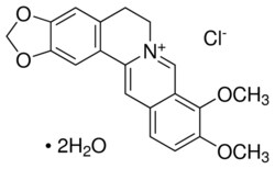 Sigma Aldrich Fine Chemicals Biosciences Berberine Chloride Form | 633-65-8