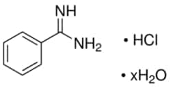 Sigma Aldrich Fine Chemicals Biosciences Benzamidine hydrochloride hydrate | 206752-36-5 | MFCD00066285 | 5g