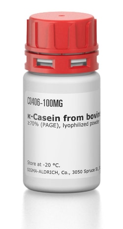 Sigma Aldrich Fine Chemicals Biosciences κ-Casein from bovine milk | 9000-71-9