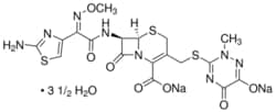 Sigma Aldrich Fine Chemicals Biosciences Ceftriaxone disodium salt hemi(heptahydrate)