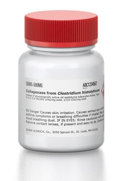 Sigma Aldrich Fine Chemicals Biosciences&nbsp;Collagenase from Clostridium histolyticum | 9001-12-1 | MFCD00130830 | 500mg