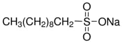 Sigma Aldrich Fine Chemicals Biosciences&nbsp;Sodium 1-Decanesulfonate | 13419-61-9 | MFCD00007526 | 5g