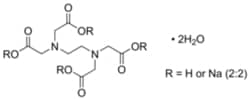 Sigma Aldrich Fine Chemicals Biosciences&nbsp;Ethylenediaminetetraacetic acid disodium salt dihydrate for electrophoresis, for molecular biology, 99.0-101.0% (titration) | 6381-92-6 | 50g